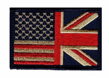 Patch Bendera Negara Inggris Kustom Inggris Tenunan Pakaian Patch Bordir