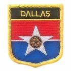 Officer Shoulder Custom Woven Patches Badge For Jackets Iron On Patches